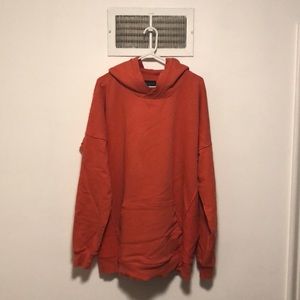 Size XL Orange KNYEW hoodie